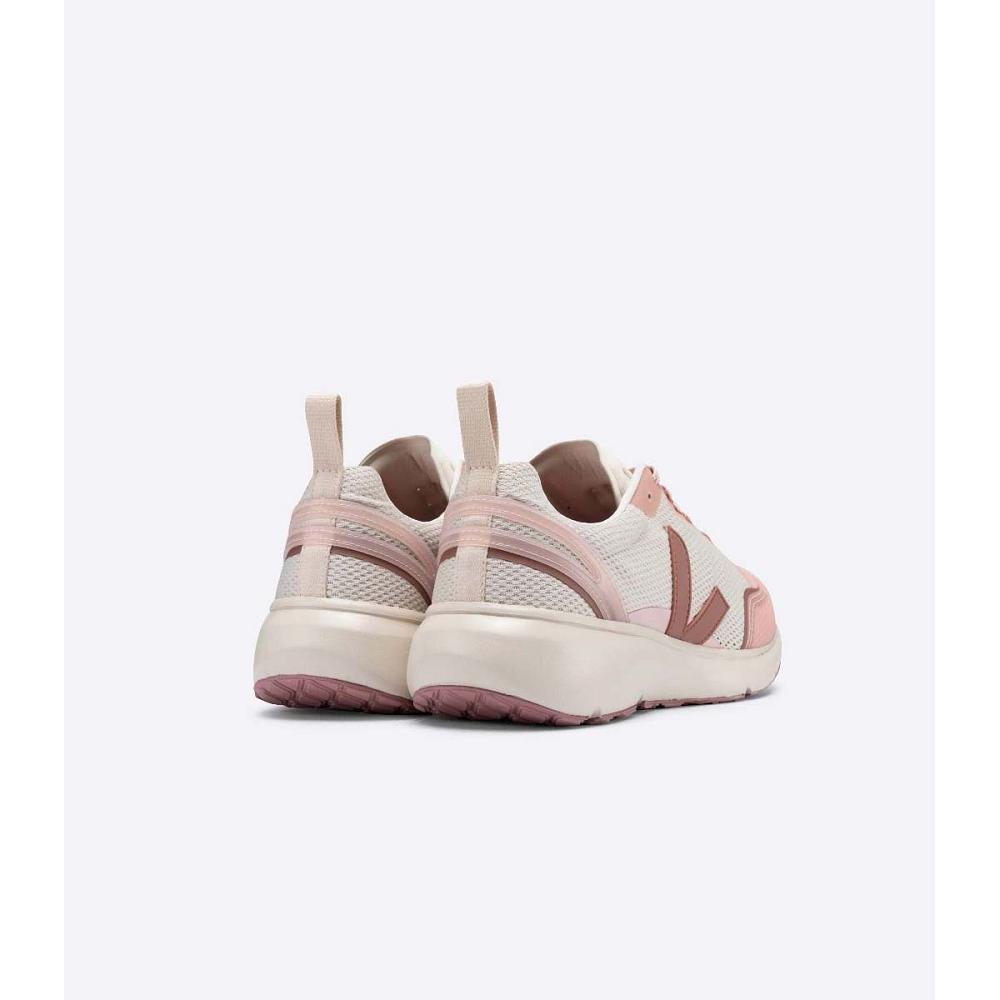 Veja CONDOR 2 ALVEOMESH Schoenen Dames Beige/Pink | NL 497PJJ